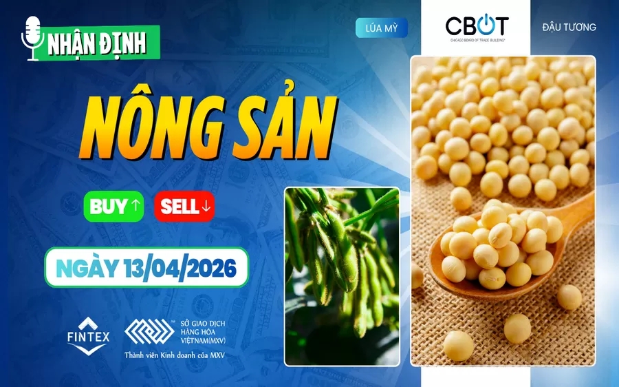 NHẬN ĐỊNH THỊ TRƯỜNG NÔNG SẢN NGÀY 13/04/2026
